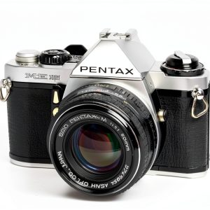 Pentax ME Super 35mm Film Camera with 50mm Lens-0