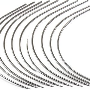 Surgical Piercing Needles Yiwu Lvyue Curved 10pcs-0