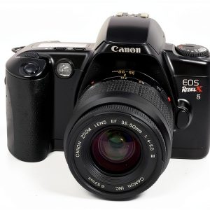 Canon SLR Film Camera with Autofocus and Flash-0