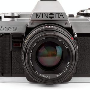 Minolta X-370 Film Camera Body & Lens-0