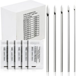 Ear Nose Piercing Catheter Lyuxzad Stainless Steel-0